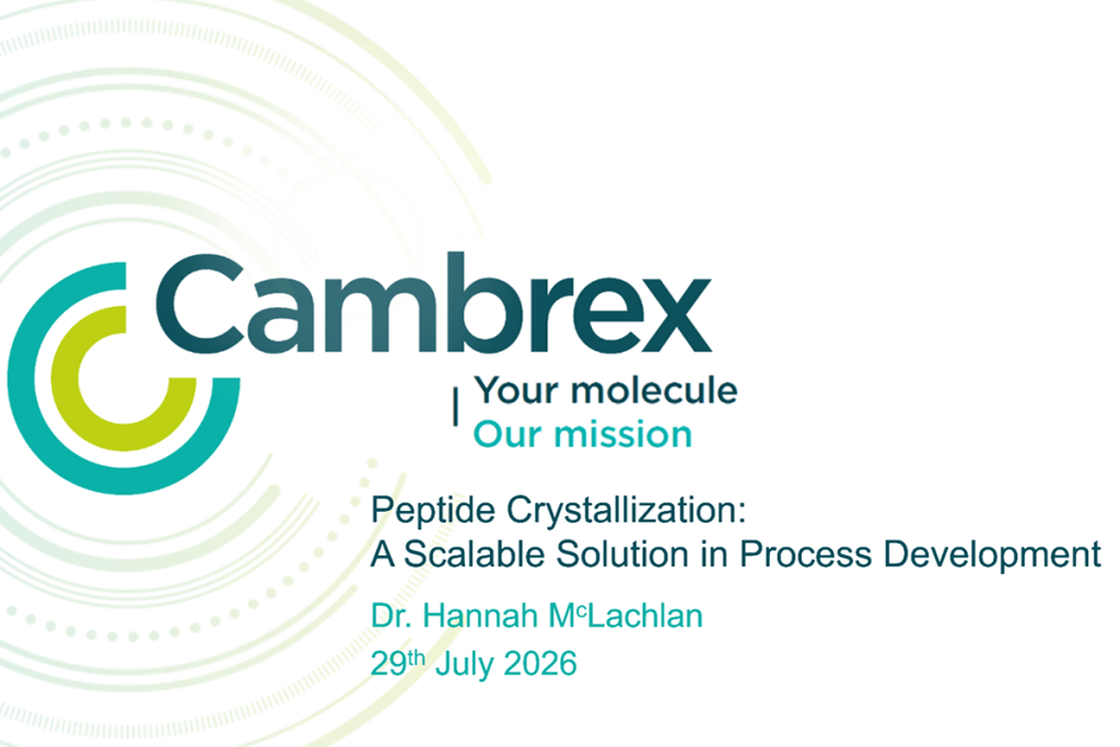 Peptide Crystallization: A Scalable Solution in Pharmaceutical Process Development